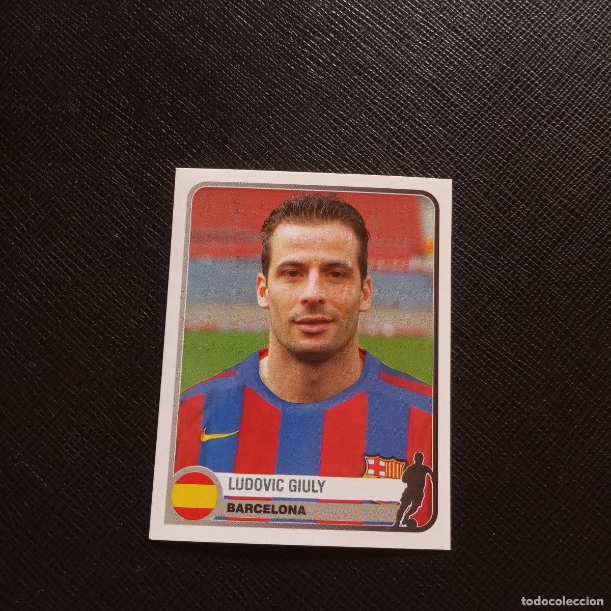 Figurine di Calcio: 71 GIULY BARCELONA PANINI CHAMPIONS OF EUROPE 1955 2004 2005 FUTBOL 04 05 - (MD10-11/1) P11