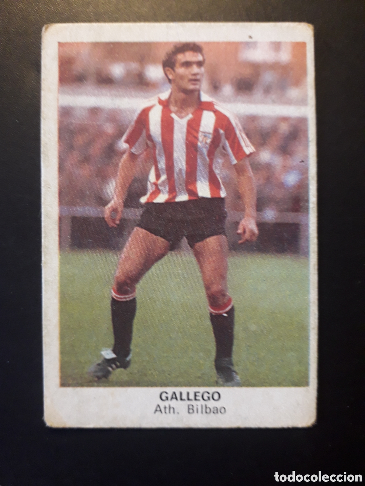 Cromos de F&uacute;tbol: GALLEGO ATHLETIC BILBAO ED CANO 1983 1984 83 84 SIN PEGAR TRASERA CROP&Aacute;N PEDIDO M&Iacute;NIMO 3&euro;
