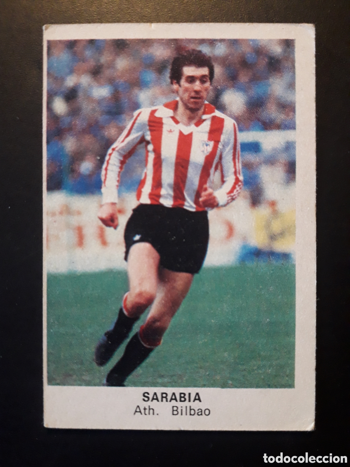Cromos de F&uacute;tbol: SARABIA ATHLETIC BILBAO ED CANO 1983 1984 83 84 SIN PEGAR TRASERA CROP&Aacute;N PEDIDO M&Iacute;NIMO 3&euro;