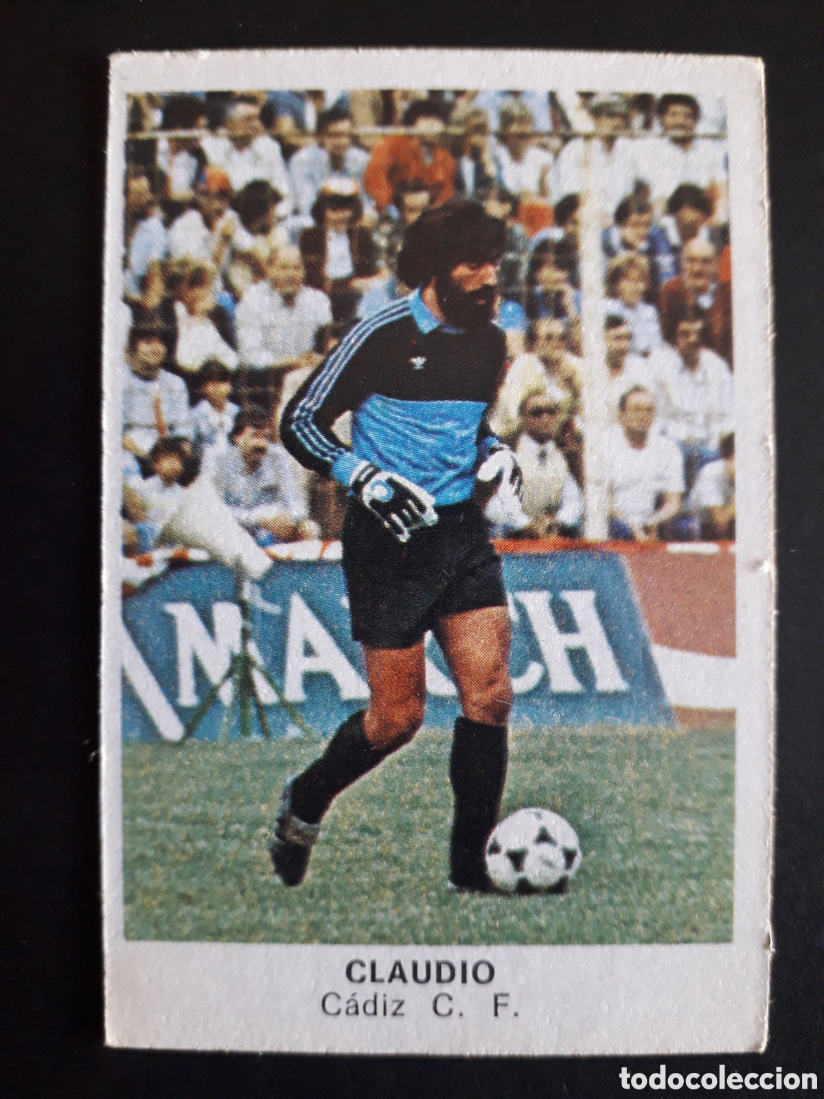 Cromos de F&uacute;tbol: CLAUDIO C&Aacute;DIZ ED CANO 1983 1984 83 84 SIN PEGAR TRASERA CROP&Aacute;N PEDIDO M&Iacute;NIMO 3&euro;