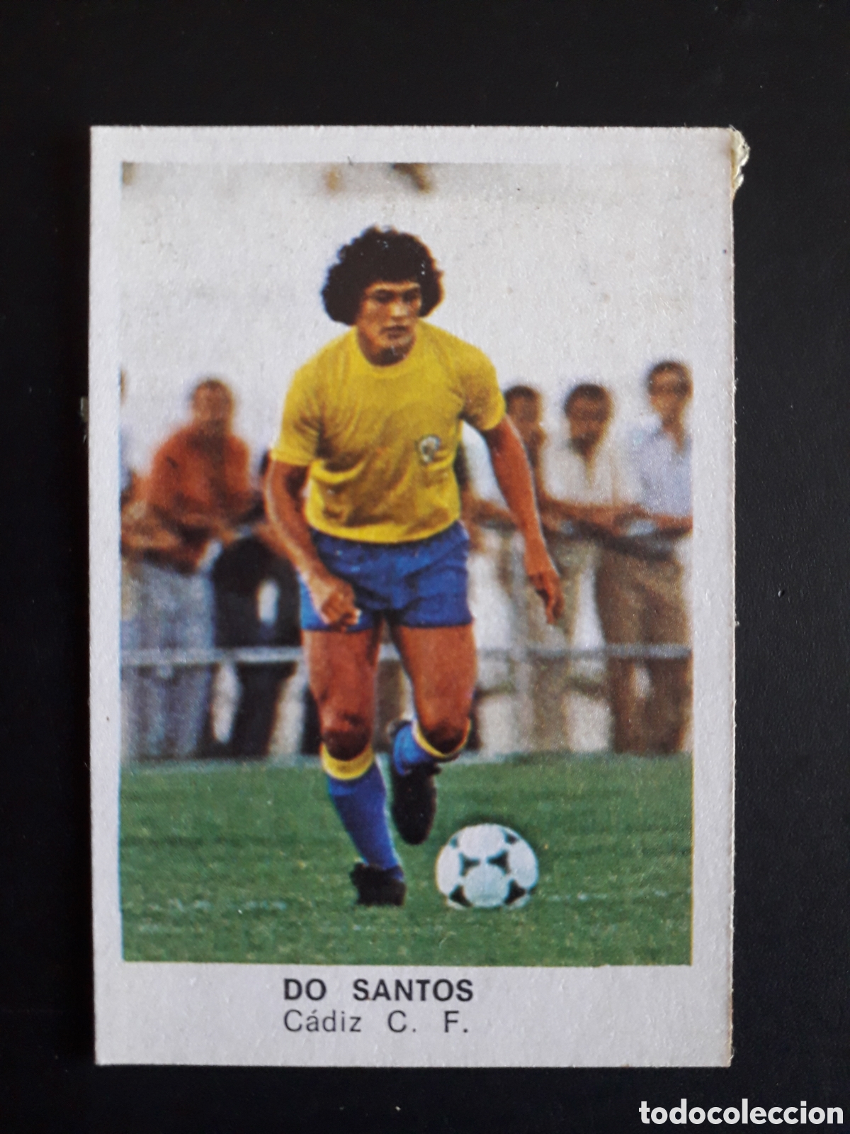 Cromos de F&uacute;tbol: DO SANTOS C&Aacute;DIZ ED CANO 1983 1984 83 84 DESPEGADO TRASERA CROP&Aacute;N PEDIDO M&Iacute;NIMO 3&euro;.