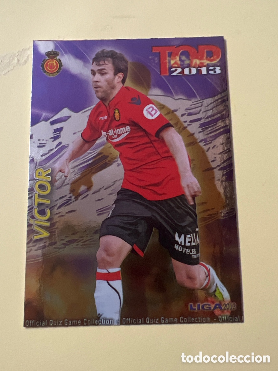 Figurine di Calcio: 598 brillo morado VICTOR MALLORCA 2012 2013 13 MUNDICROMO CROMOS CARDS PANINI TCG CROMO CARD TOPPS