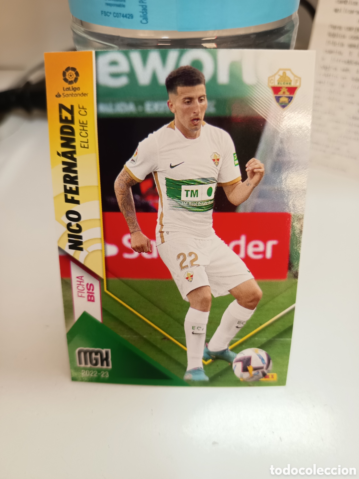 Fu&szlig;ball-Sticker: 144 bis bis Megacracks 2022 2023 Nico Fern&aacute;ndez