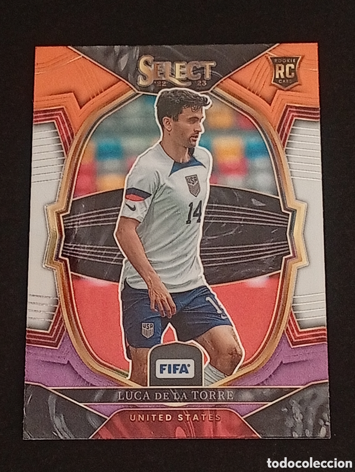 Cromos de Futebol: 63 FIFA multi color prizm rookie LUCA DE LA TORRE CELTA VIGO SELECT 2022 2023 23 MEGACRACKS TOPPS