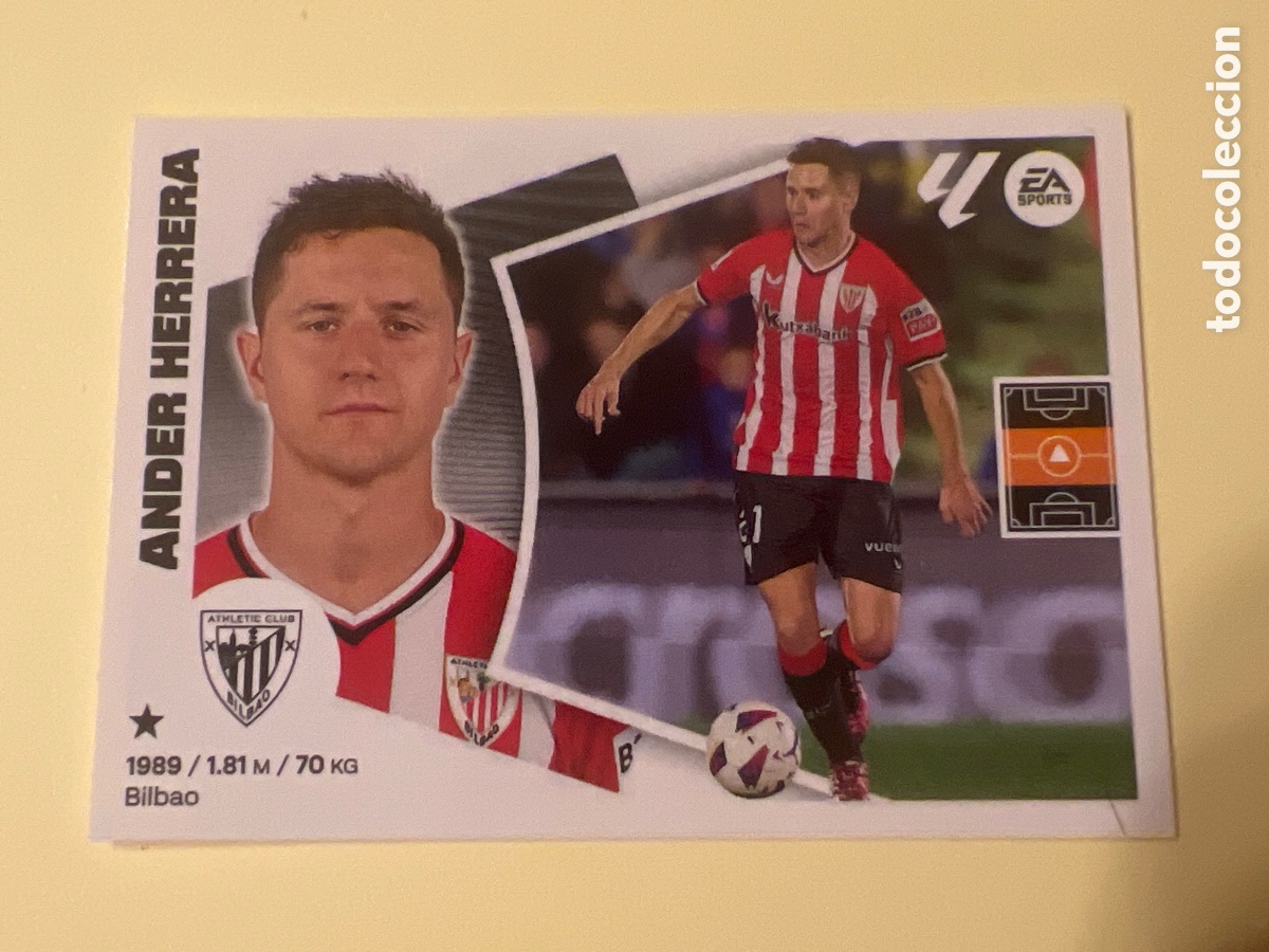 Figurine di Calcio: C11. Liga Este 2024 2025 24 25 Bilbao Ander Herrera 16A
