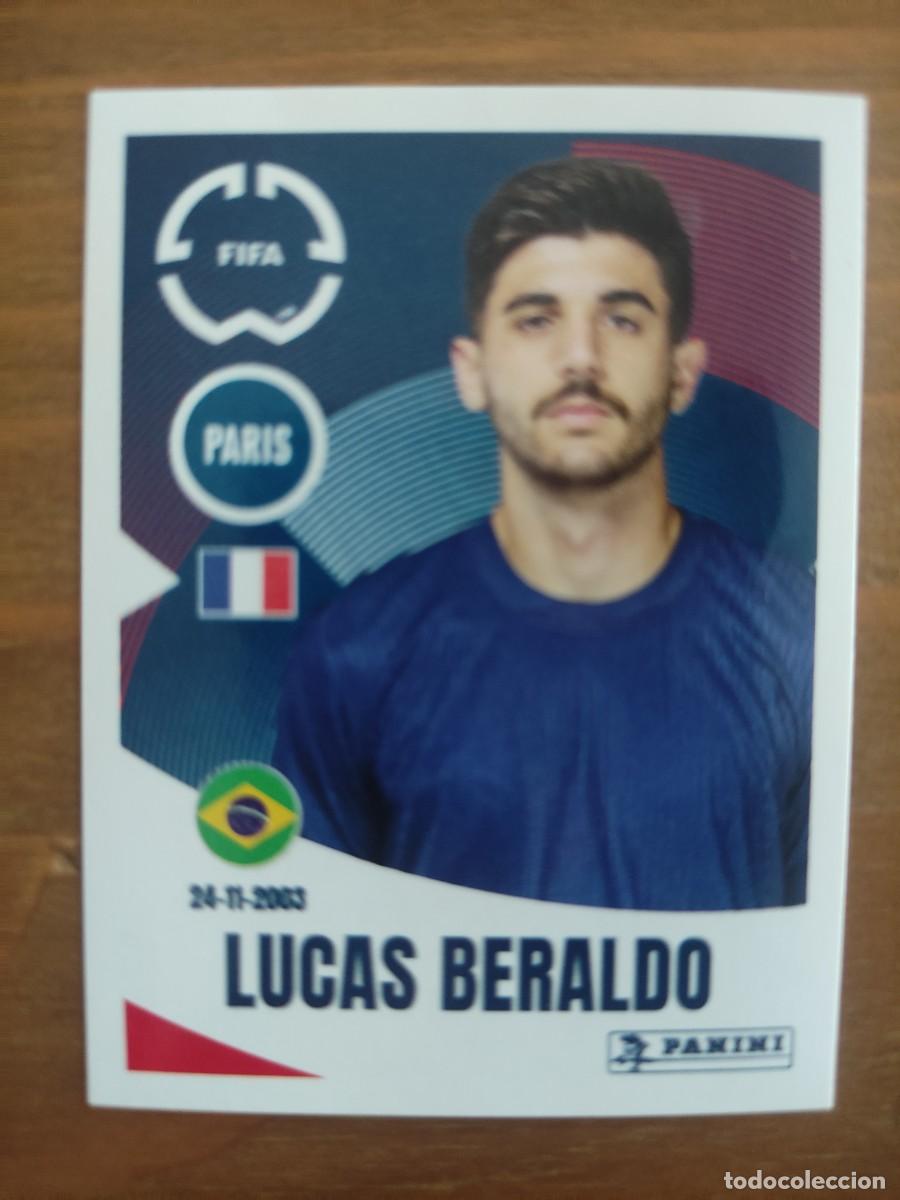 Cromos de F&uacute;tbol: CLUB WORLD CUP 2025. #67. LUCAS BERALDO. PSG. NUEVO DE SOBRE