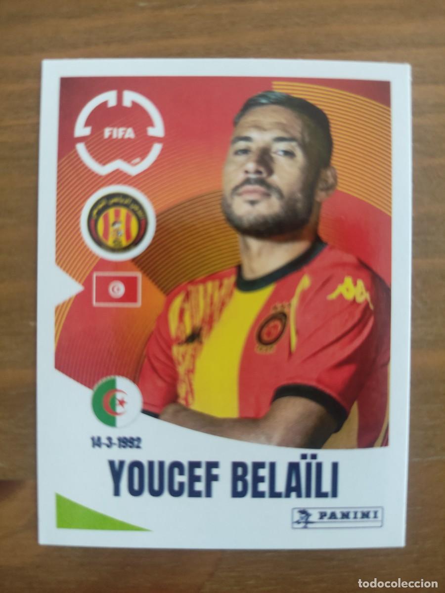 Cromos de F&uacute;tbol: CLUB WORLD CUP 2025. #221. YOUCEF BELA&Iuml;LI. ESPERANZA DE T&Uacute;NEZ. NUEVO DE SOBRE