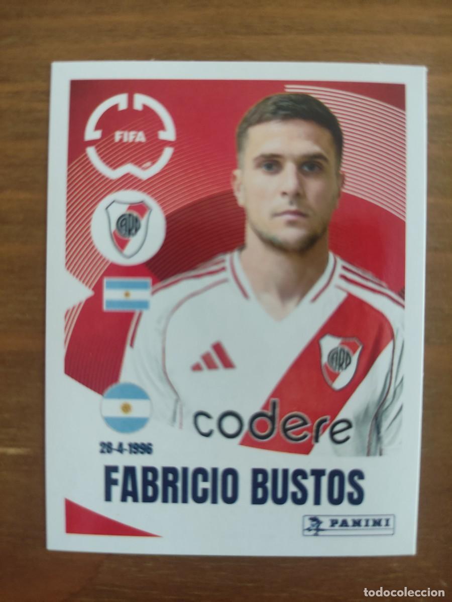 Cromos de F&uacute;tbol: CLUB WORLD CUP 2025. #265. FABRICIO BUSTOS. RIVER PLATE. NUEVO DE SOBRE