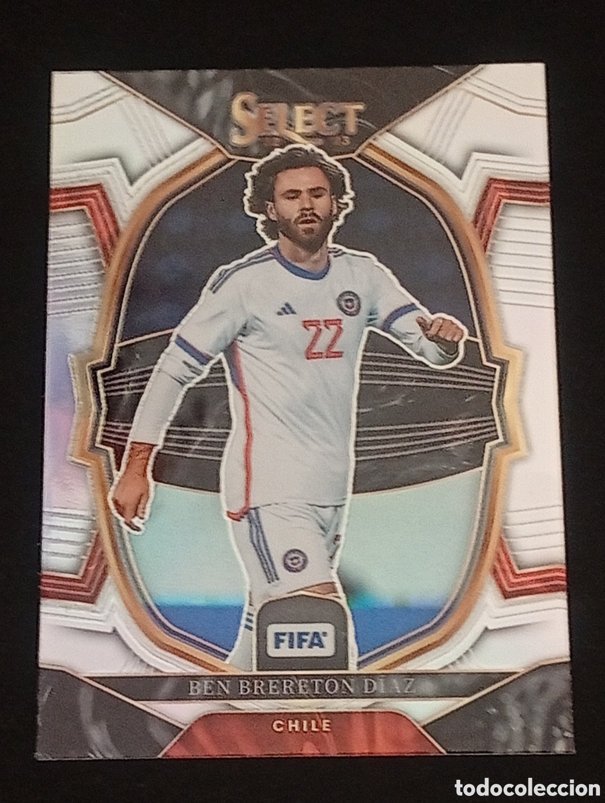 Fu&szlig;ball-Sticker: 83 FIFA paralela prizm BEN BRERETON D&Iacute;AZ CHILE SELECT 2022 2023 23 PANINI TOPPS CROMO CARD