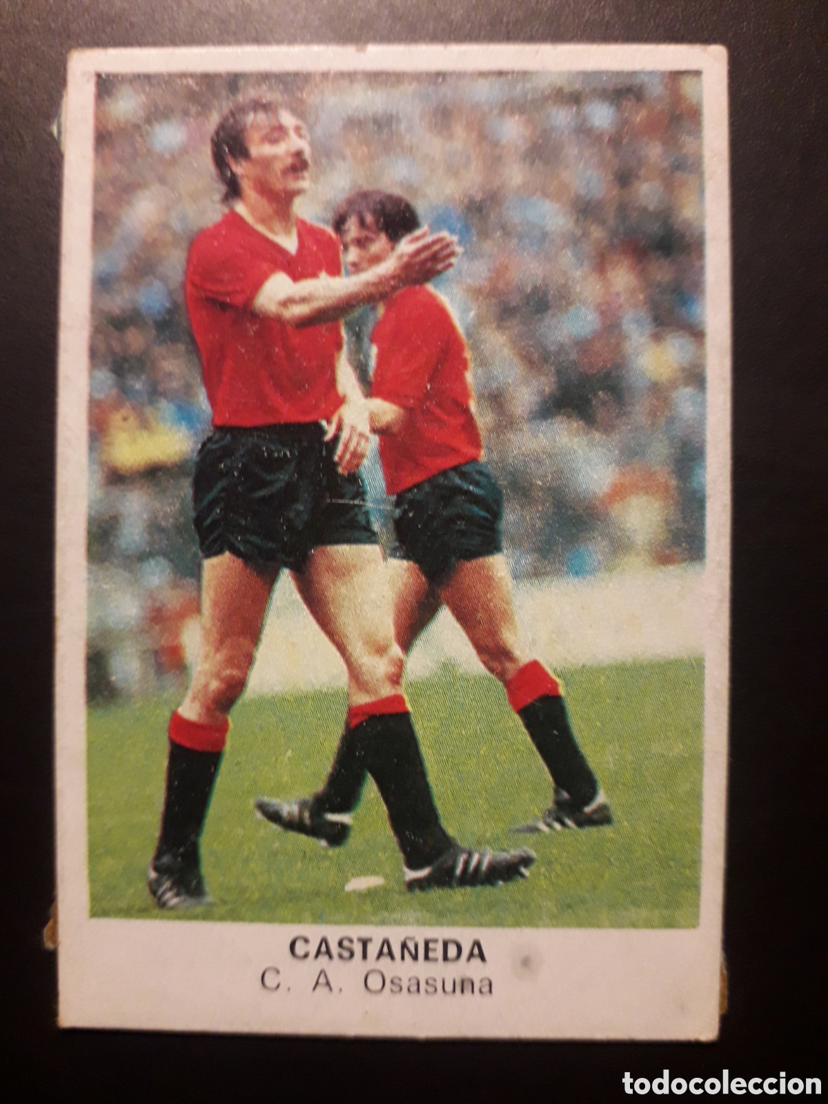 Cromos de F&uacute;tbol: CASTA&Ntilde;EDA OSASUNA ED CANO 1983 1984 83 84 DESPEGADO TRASERA CROP&Aacute;N PEDIDO M&Iacute;NIMO 3&euro;