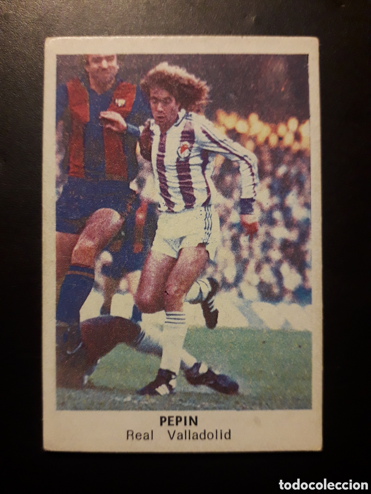 Cromos de F&uacute;tbol: PEP&Iacute;N VALLADOLID ED CANO 1983 1984 83 84 SIN PEGAR TRASERA CROP&Aacute;N PEDIDO M&Iacute;NIMO 3&euro;
