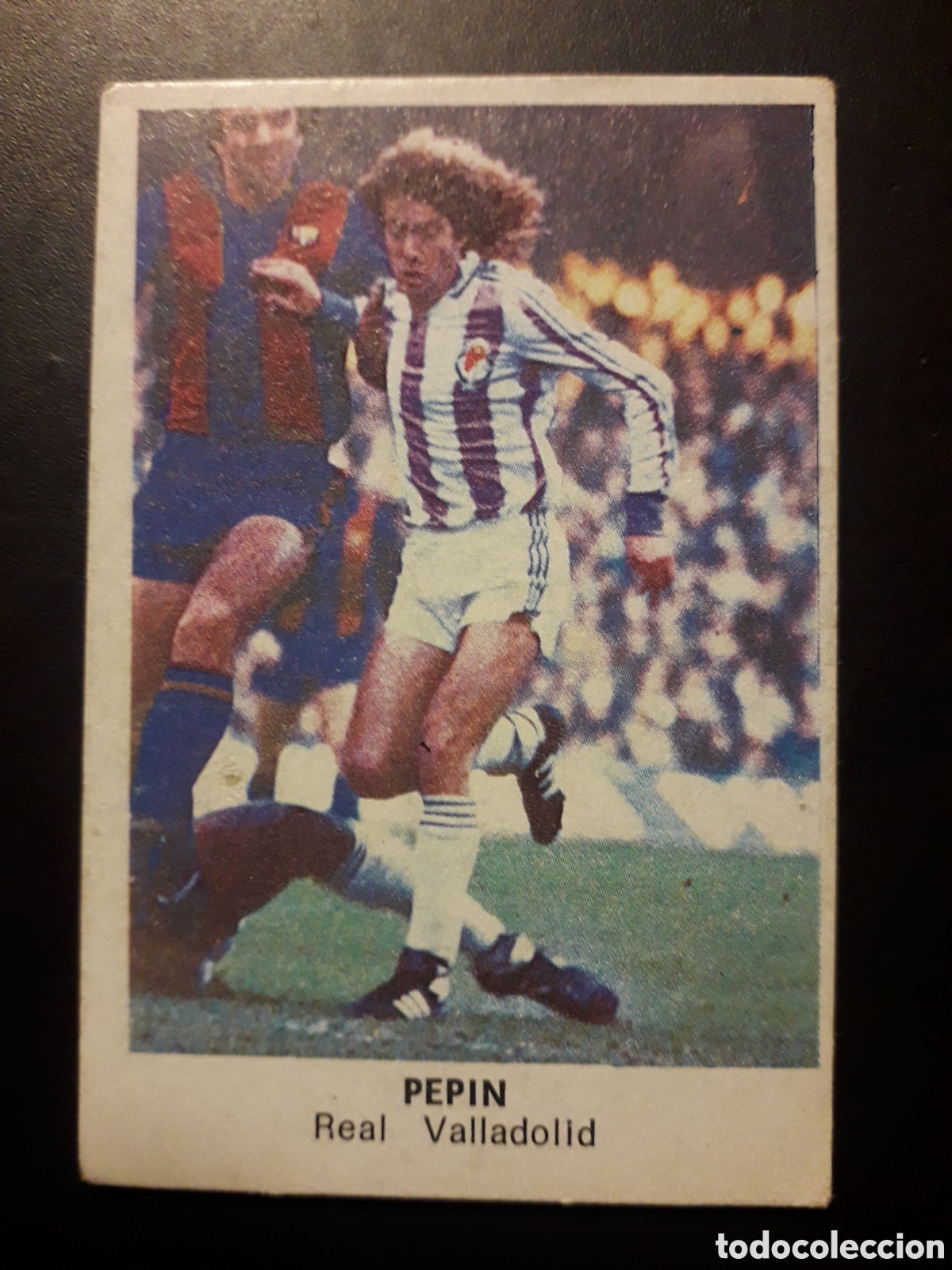 Cromos de F&uacute;tbol: PEP&Iacute;N VALLADOLID ED CANO 1983 1984 83 84 SIN PEGAR TRASERA CROP&Aacute;N PEDIDO M&Iacute;NIMO 3&euro;