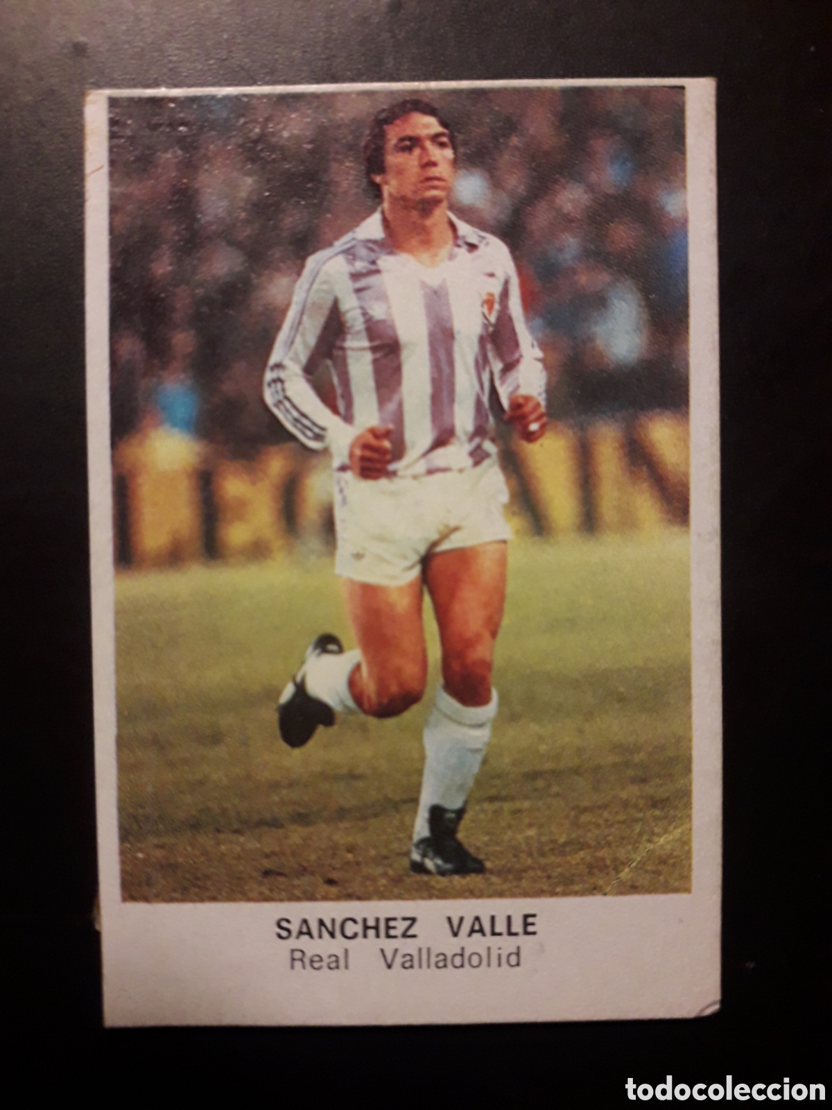 Cromos de F&uacute;tbol: S&Aacute;NCHEZ VALLE VALLADOLID ED CANO 1983 1984 83 84 DESPEGADO TRASERA CROP&Aacute;N PEDIDO M&Iacute;NIMO 3&euro;