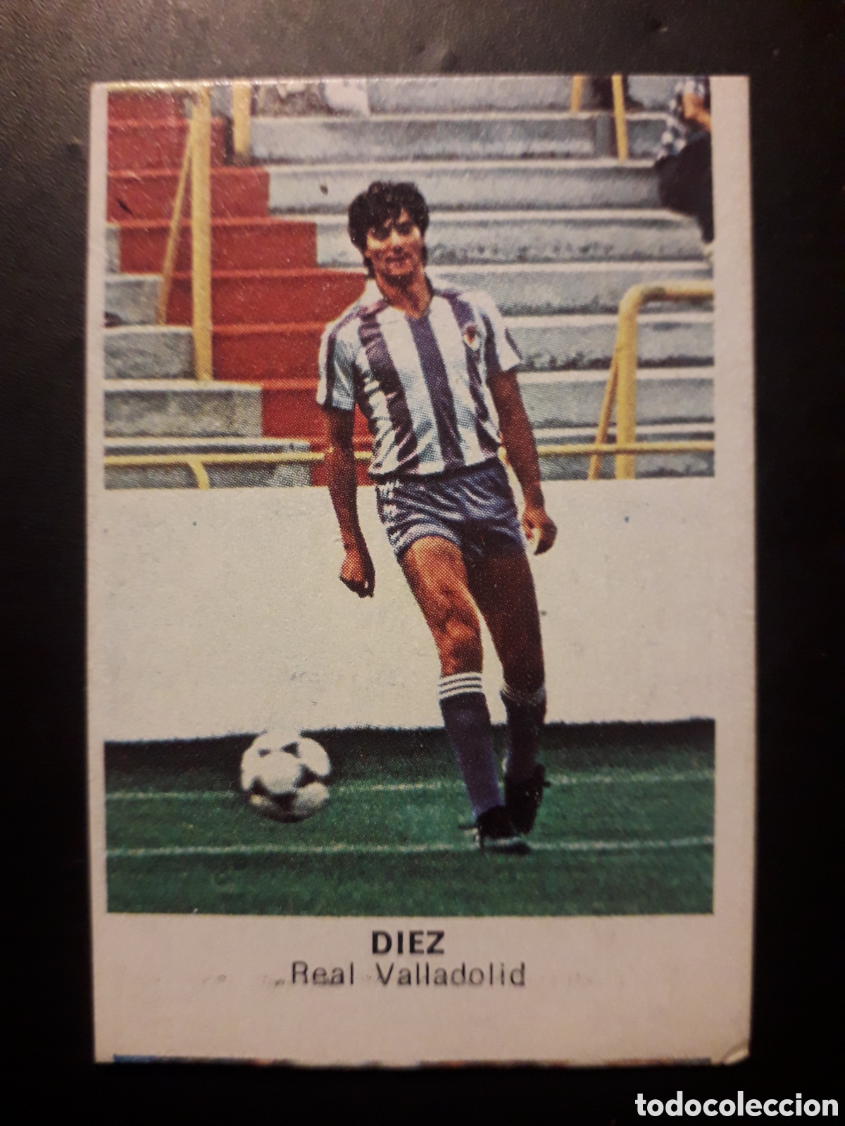 Cromos de F&uacute;tbol: D&Iacute;EZ VALLADOLID ED CANO 1983 1984 83 84 DESPEGADO TRASERA CROP&Aacute;N PEDIDO M&Iacute;NIMO 3&euro;