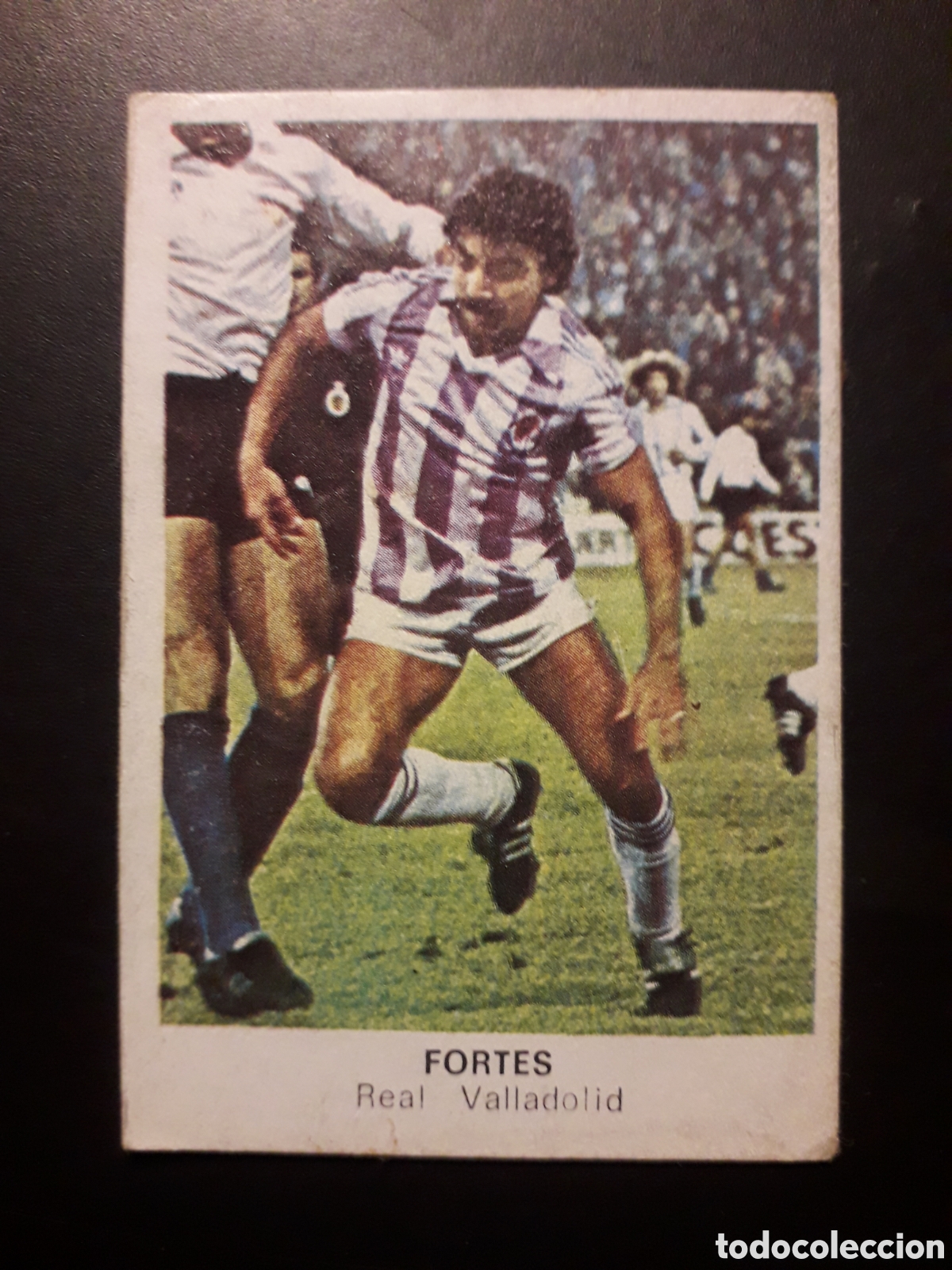 Cromos de F&uacute;tbol: FORTES VALLADOLID ED CANO 1983 1984 83 84 DESPEGADO TRASERA CROP&Aacute;N PEDIDO M&Iacute;NIMO 3&euro;