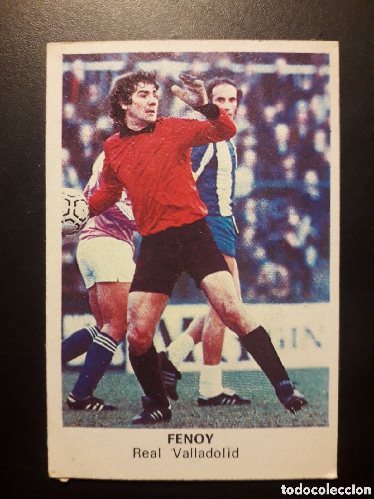 Cromos de F&uacute;tbol: FENOY VALLADOLID ED CANO 1983 1984 83 84 DESPEGADO TRASERA CROP&Aacute;N PEDIDO M&Iacute;NIMO 3&euro;