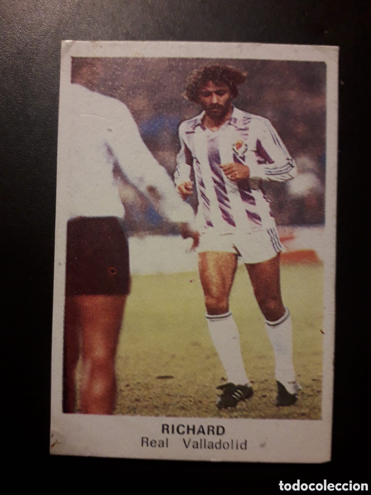 Cromos de F&uacute;tbol: RICHARD VALLADOLID ED CANO 1983 1984 83 84 DESPEGADO TRASERA CROP&Aacute;N PEDIDO M&Iacute;NIMO 3&euro;