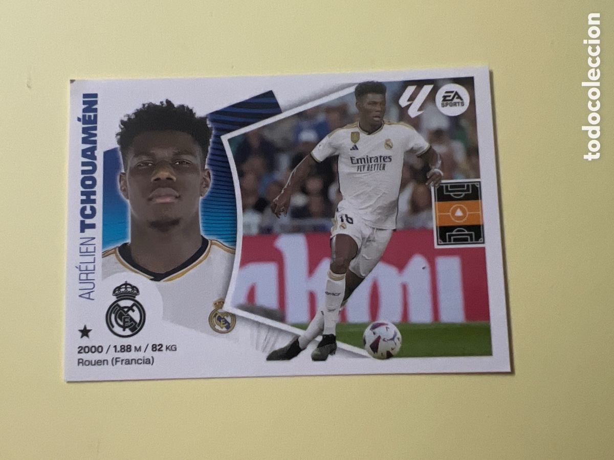 Figurine di Calcio: C2162. 11 TCHOUAMENI REAL MADRID LIGA ESTE 2024 2025 24 25 PANINI NUEVO SIN PEGAR NUNCA
