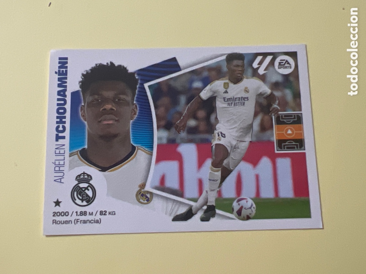 Cartes &agrave; collectionner de Football: C2164. 11 TCHOUAMENI REAL MADRID LIGA ESTE 2024 2025 24 25 PANINI NUEVO SIN PEGAR NUNCA