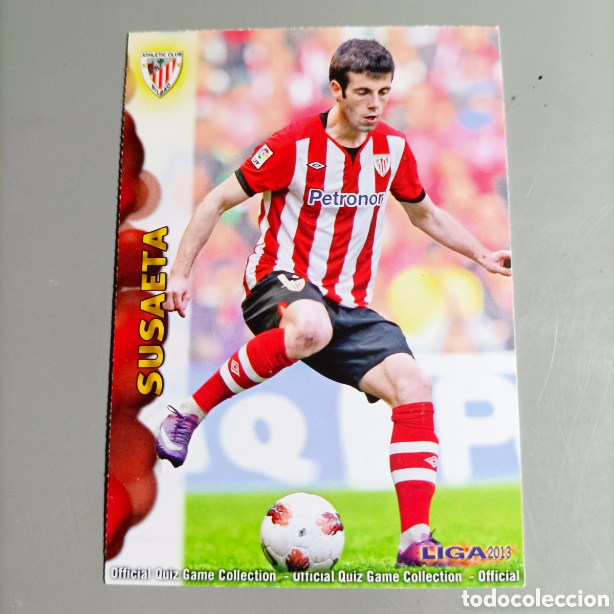 Cromos de F&uacute;tbol: MUNDICROMO. LIGA 2012-2013 (ATHLETIC) №0255 SUSAETA