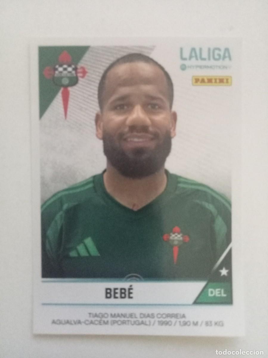 Cromos de f&uacute;tbol: PANINI. SEGUNDA. HYPERMOTION. BEBE - Foto 1