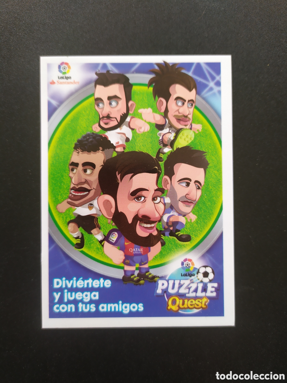 Cartes &agrave; collectionner de Football: Adrenalyn 2016 2017 16 17 panini puzzle quest card promocional Messi