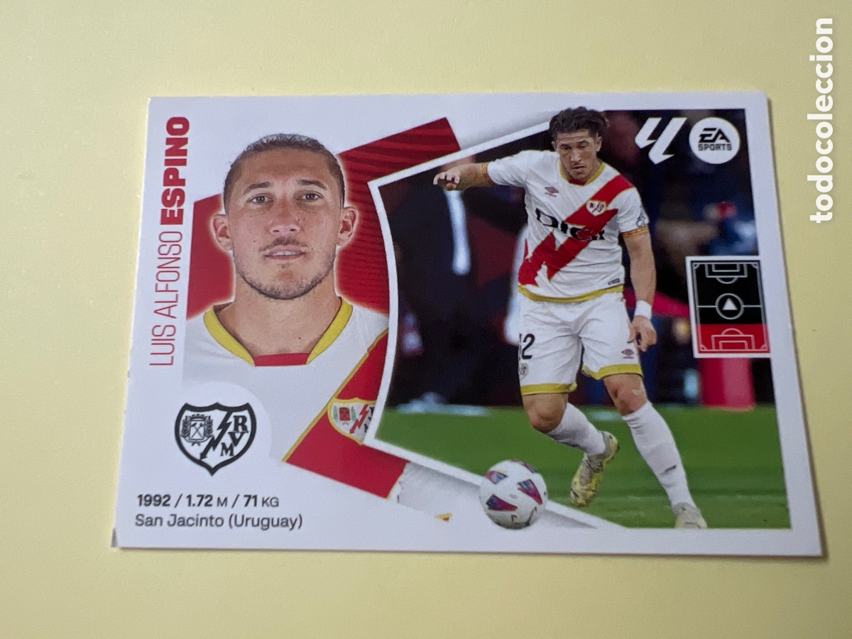 Fu&szlig;ball-Sticker: C2176. CROMO ESTE PANINI - LIGA 2024-25 (24 - 25) - N&ordm; 9 - ESPINO - RAYO VALLECANO