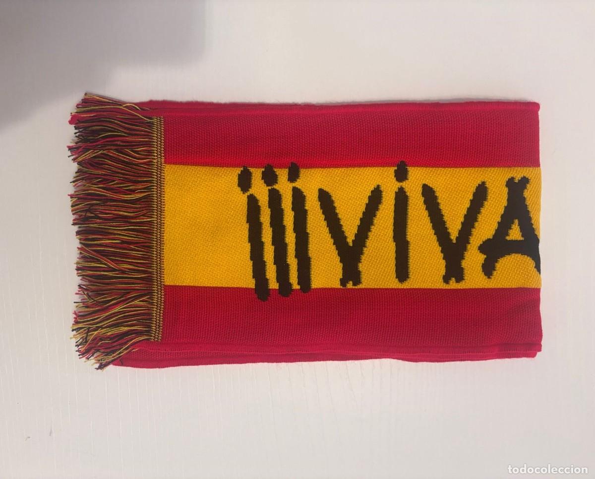 Cromos de f&uacute;tbol: Bufanda unidad de Espa&ntilde;a - Foto 1