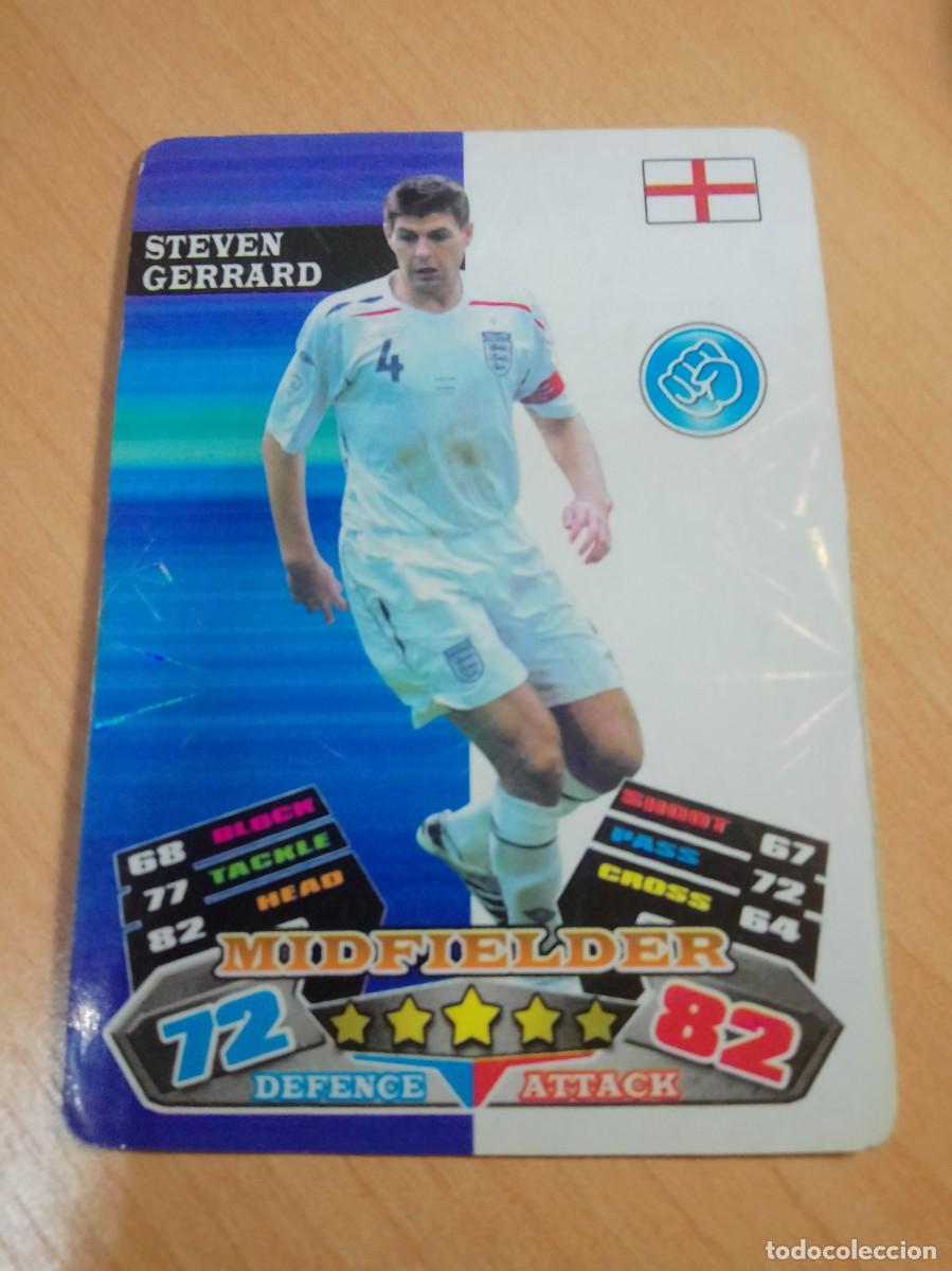 Football Stickers: STEVE GERRARD INGLATERRA CROMO CARTA MUNDIAL DE BRASIL 2014 FIFA WORLD CUP
