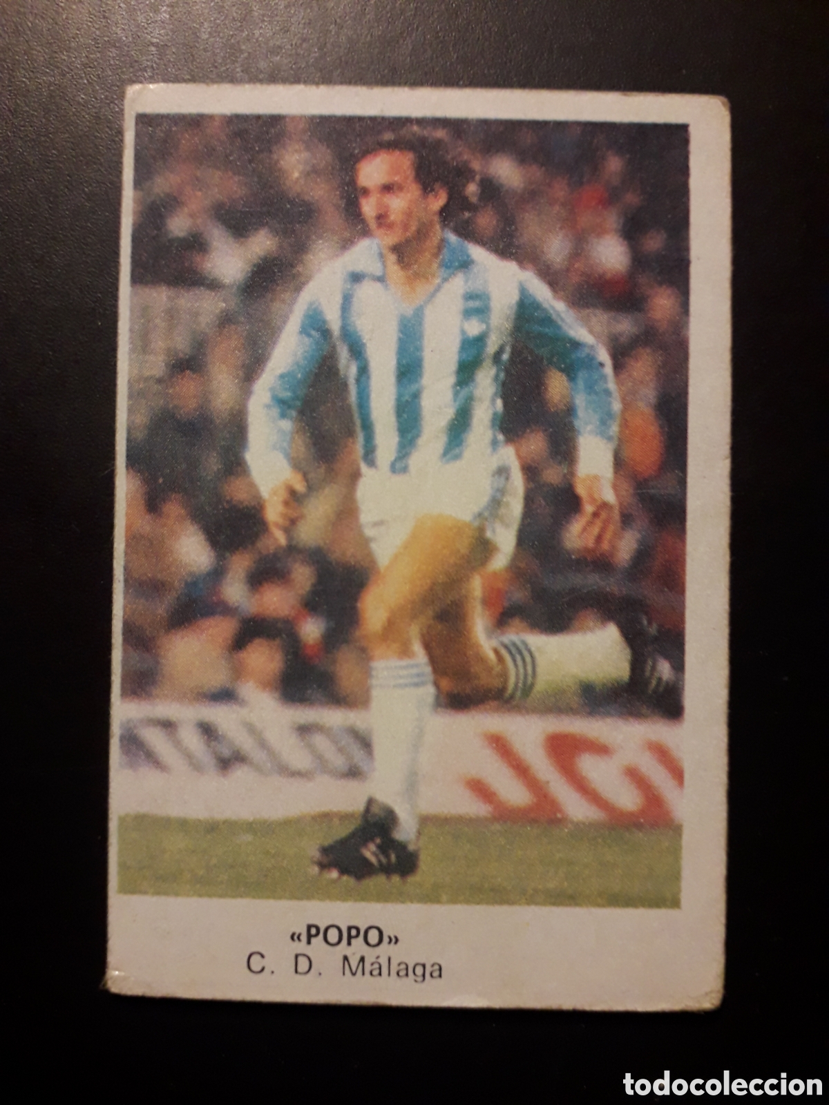Cromos de F&uacute;tbol: POPO M&Aacute;LAGA ED CANO 1983 1984 83 84 SIN PEGAR TRASERA CROP&Aacute;N PEDIDO M&Iacute;NIMO 3&euro;