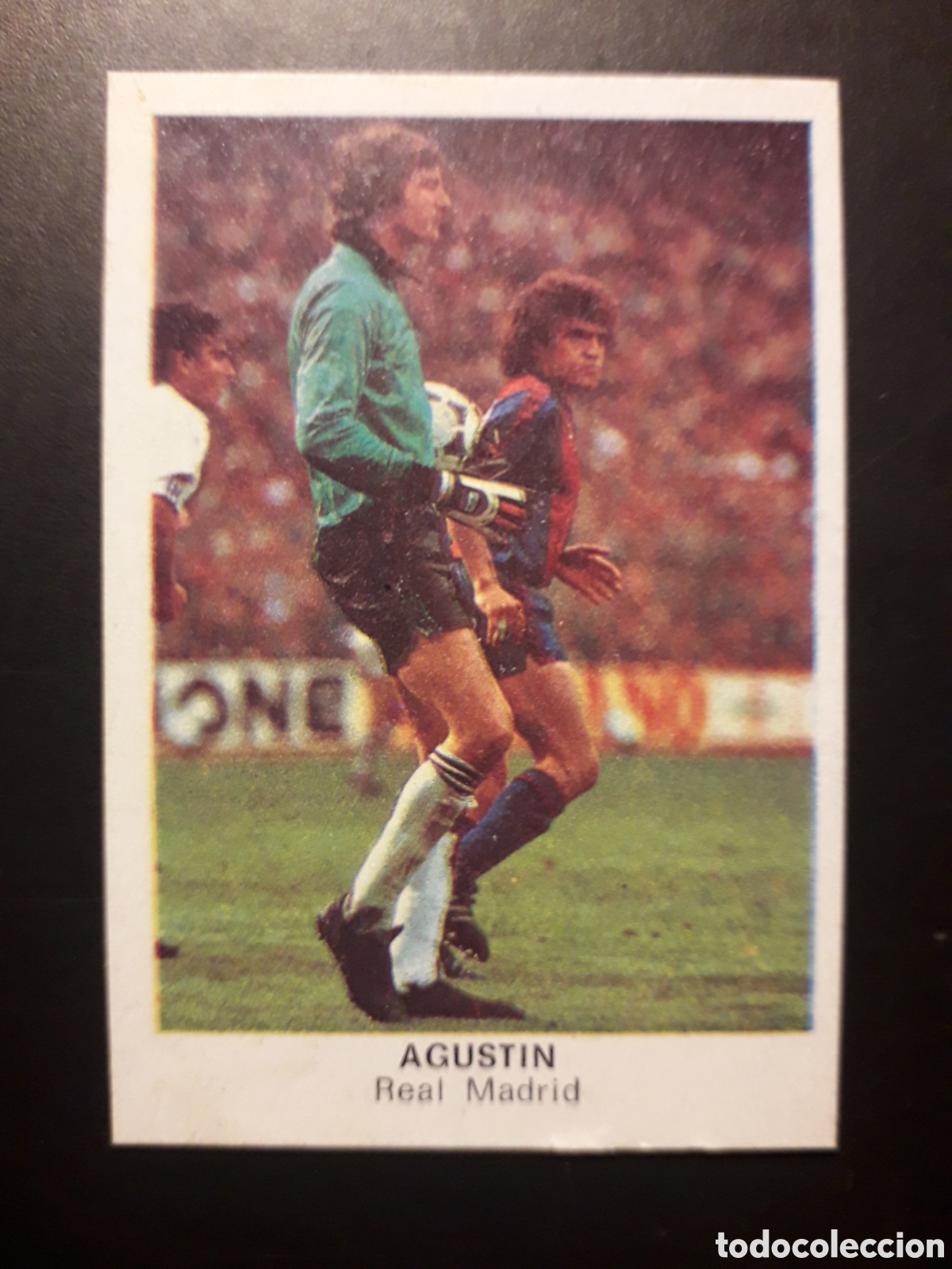 Cromos de F&uacute;tbol: AGUST&Iacute;N REAL MADRID ED CANO 1983 1984 83 84 DESPEGADO TRASERA CROP&Aacute;N PEDIDO M&Iacute;NIMO 3&euro;