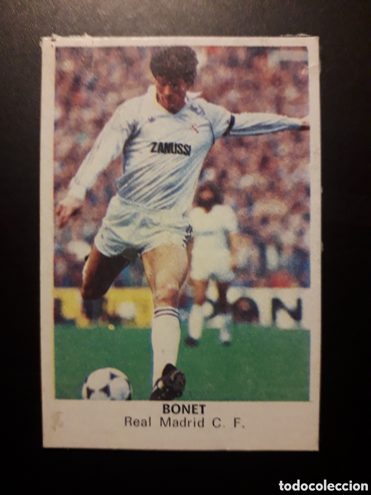 Cromos de F&uacute;tbol: BONET REAL MADRID ED CANO 1983 1984 83 84 DESPEGADO TRASERA CROP&Aacute;N PEDIDO M&Iacute;NIMO 3&euro;