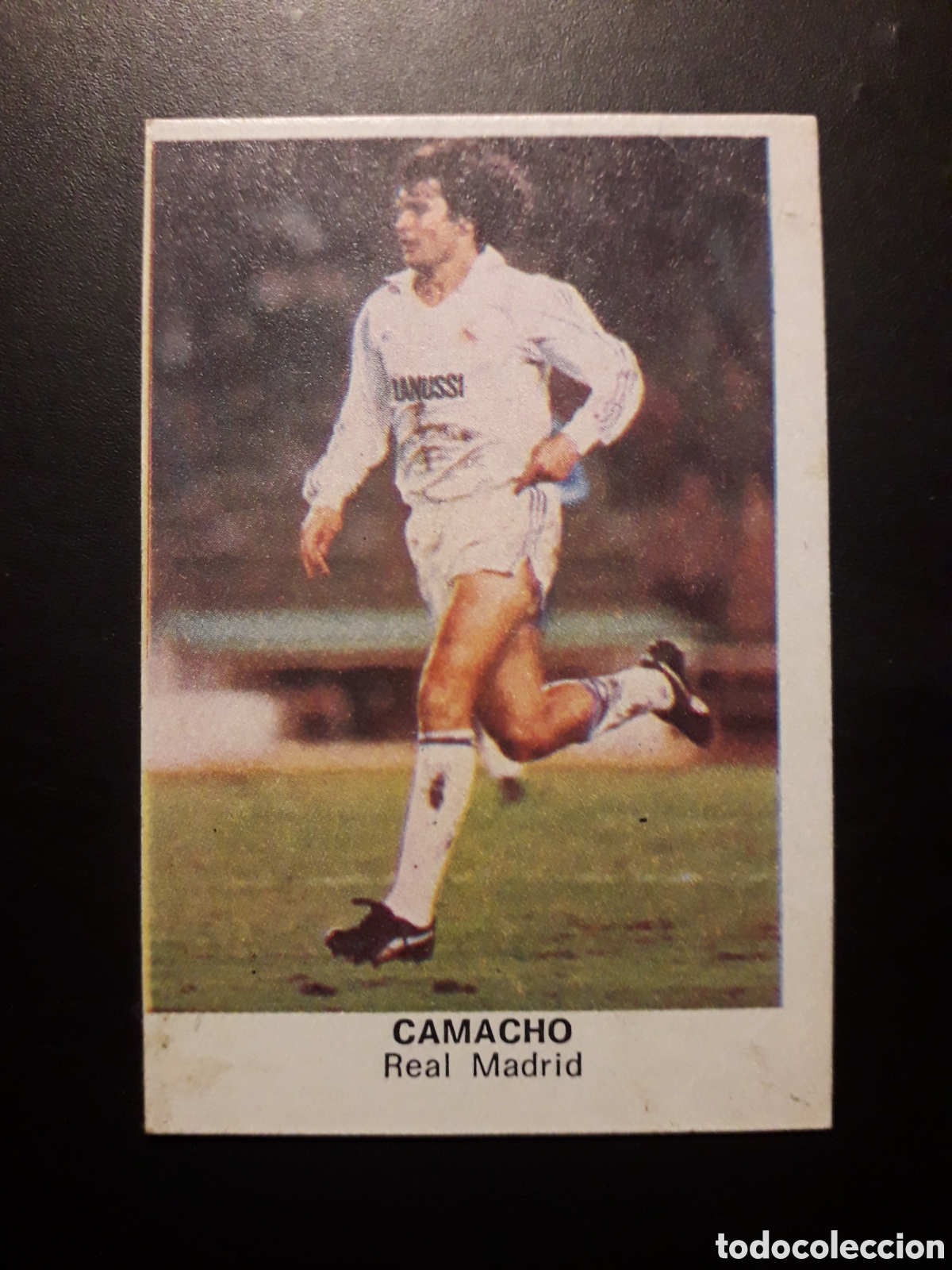 Cromos de F&uacute;tbol: CAMACHO REAL MADRID ED CANO 1983 1984 83 84 DESPEGADO TRASERA CROP&Aacute;N PEDIDO M&Iacute;NIMO 3&euro;