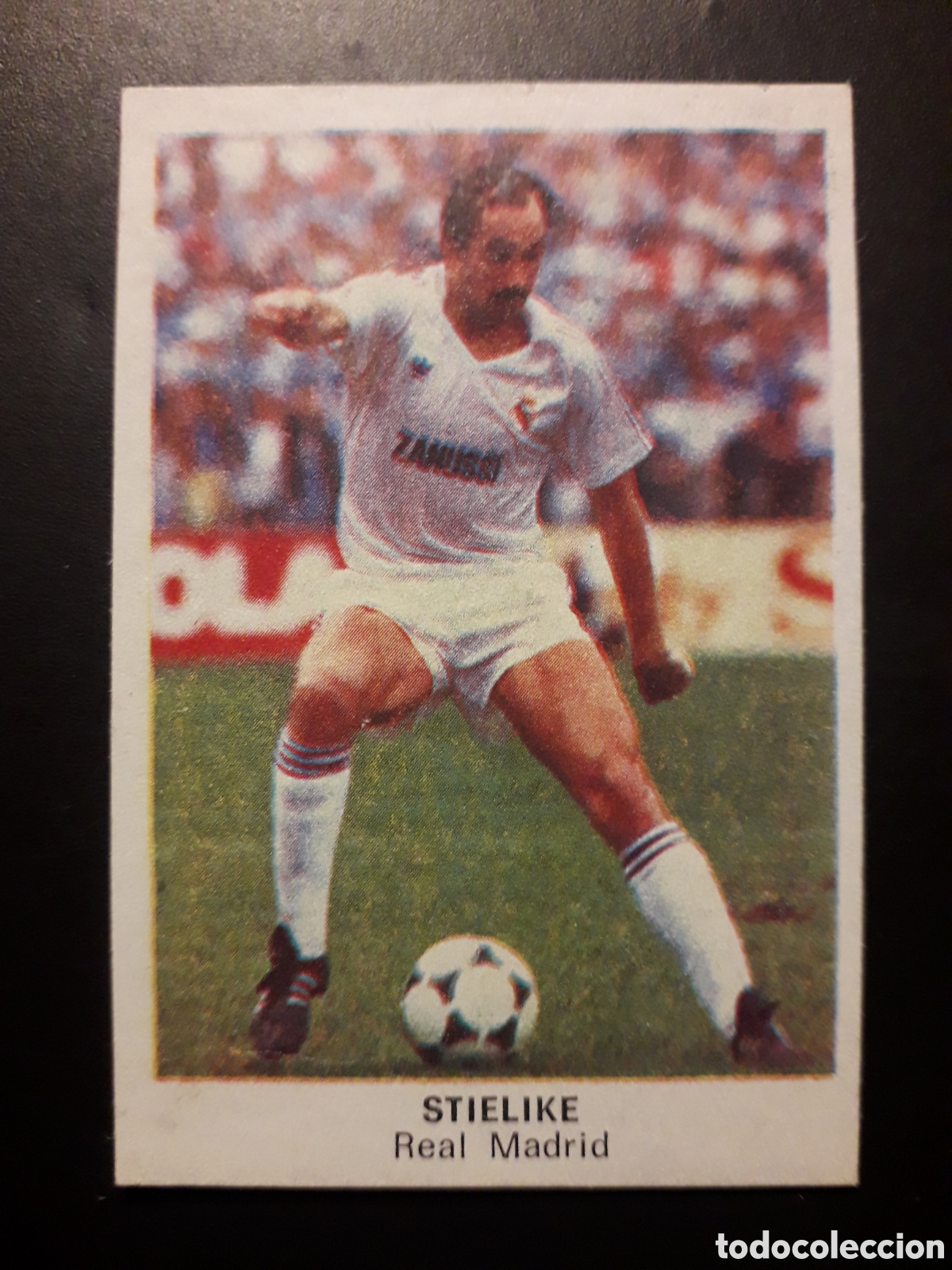 Cromos de F&uacute;tbol: STIELIKE REAL MADRID ED CANO 1983 1984 83 84 DESPEGADO TRASERA CROP&Aacute;N PEDIDO M&Iacute;NIMO 3&euro;