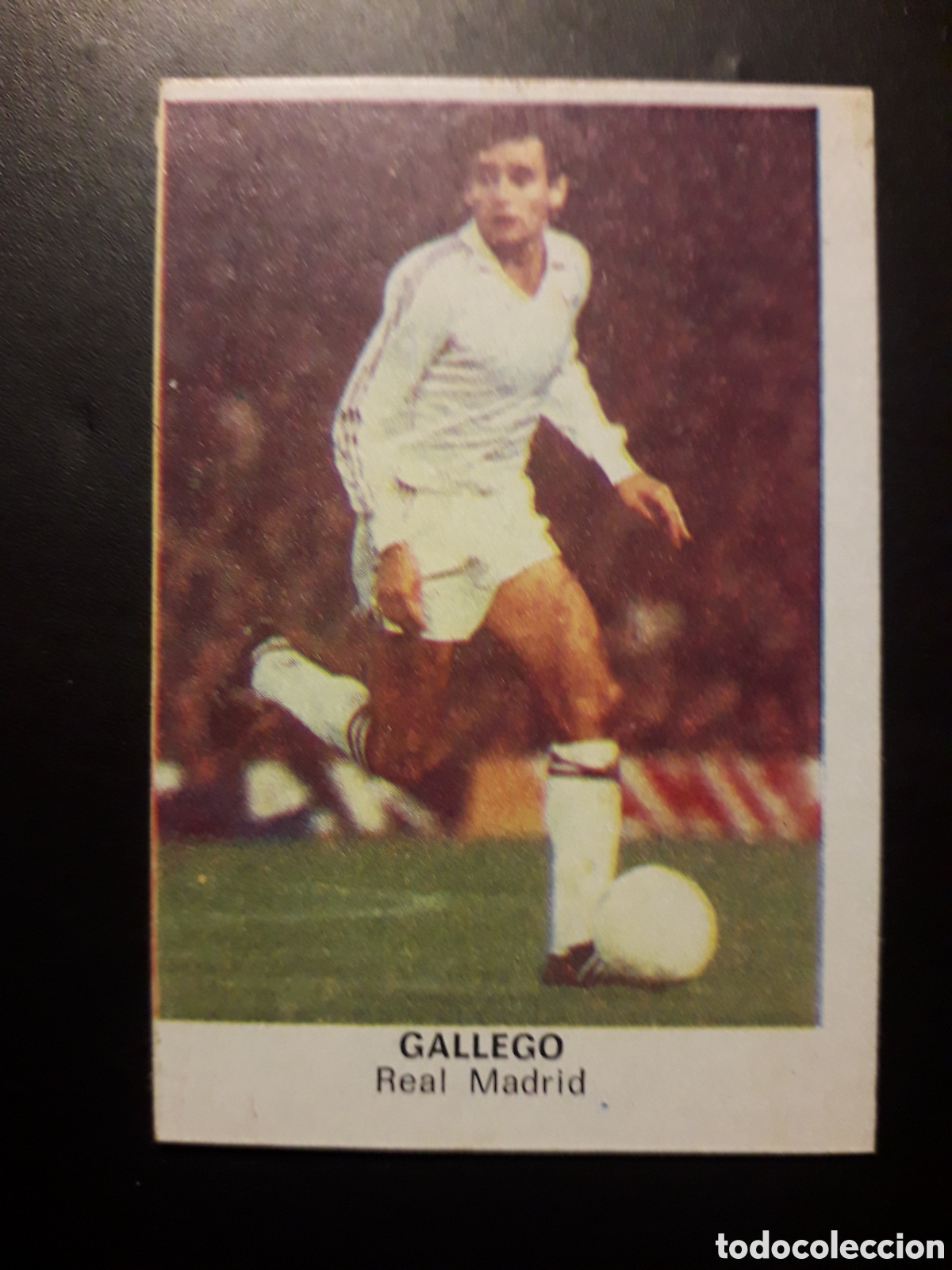Cromos de F&uacute;tbol: GALLEGO REAL MADRID ED CANO 1983 1984 83 84 DESPEGADO TRASERA CROP&Aacute;N PEDIDO M&Iacute;NIMO 3&euro;