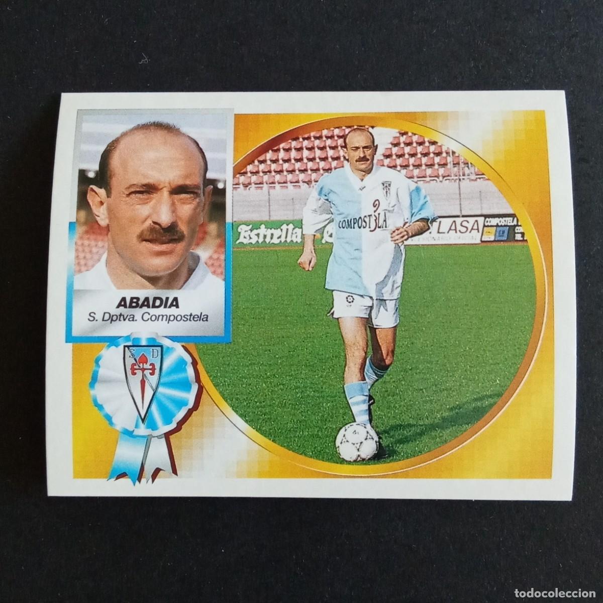 Cartes &agrave; collectionner de Football: CROMO LIGA 1994 1995 94 95 EDICIONES ESTE ABADIA COMPOSTELA NUNCA PEGADO