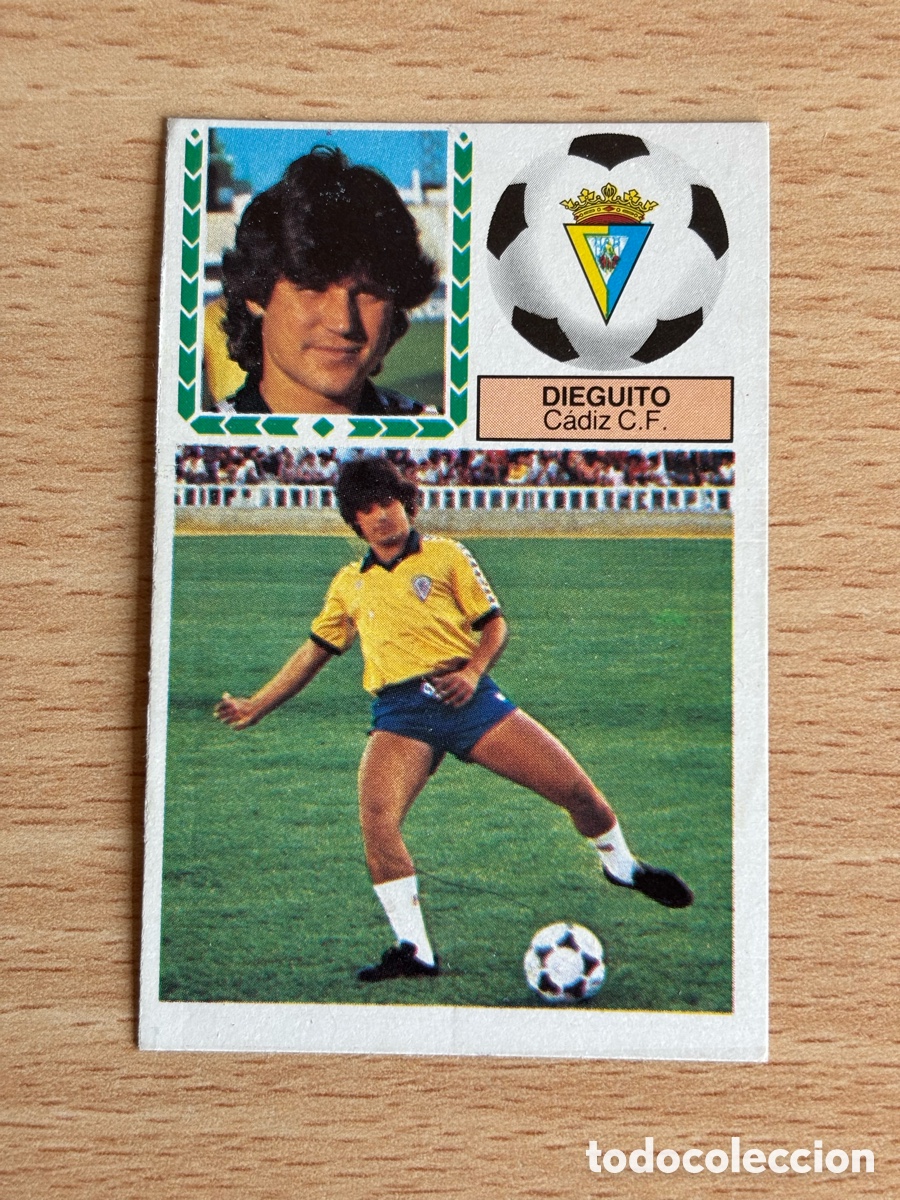 Football Stickers: Dieguito C&aacute;diz CF Coloca Ediciones Este Liga 83/84 nuevo sin pegar