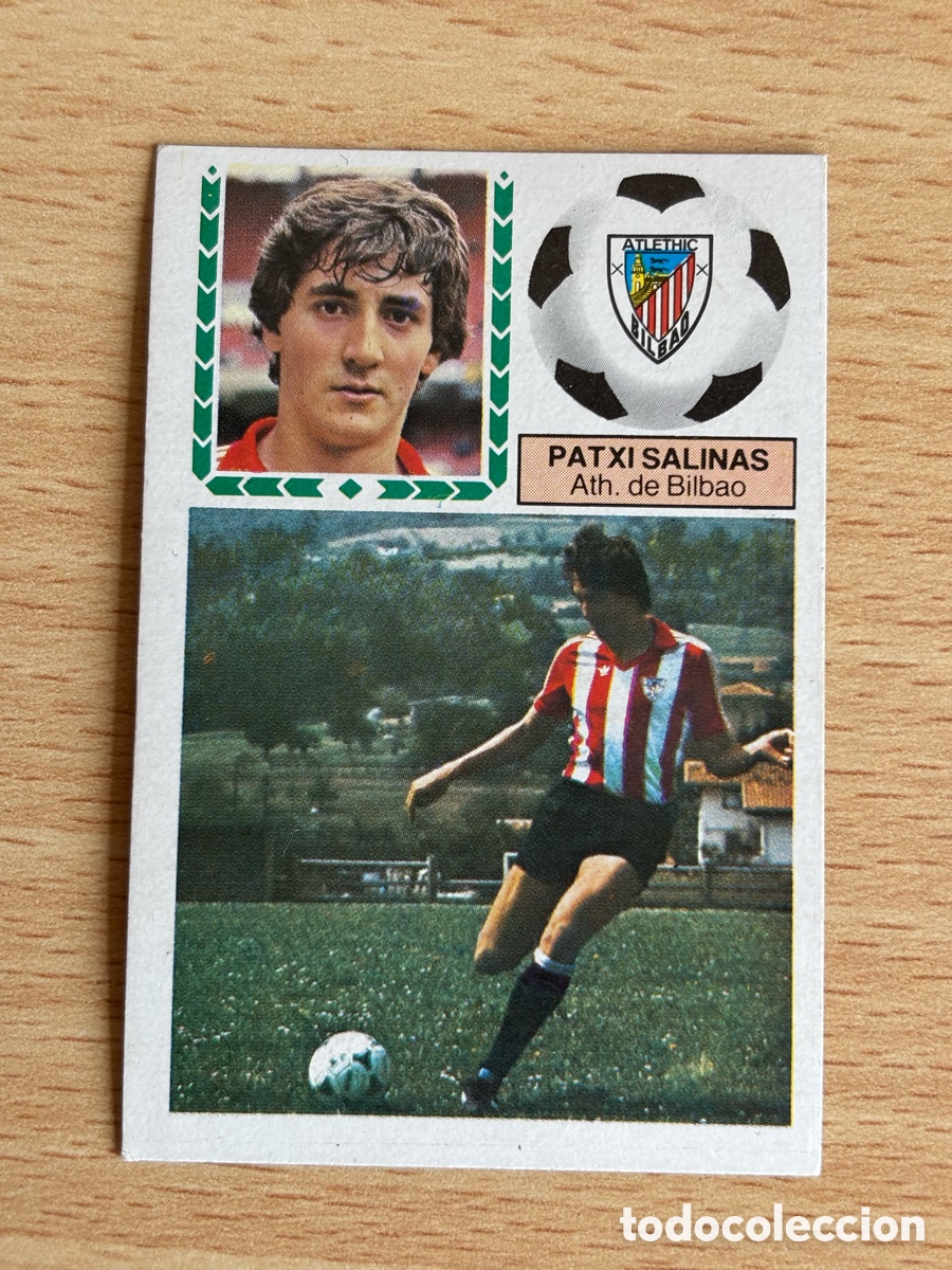 Cartes &agrave; collectionner de Football: Patxi Salinas Athletic Club de Bilbao Ediciones Este Liga 83/84 nuevo sin pegar