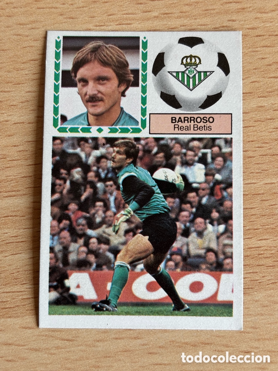 Football Stickers: Barroso Real Betis Ediciones Este Liga 83/84 nuevo sin pegar