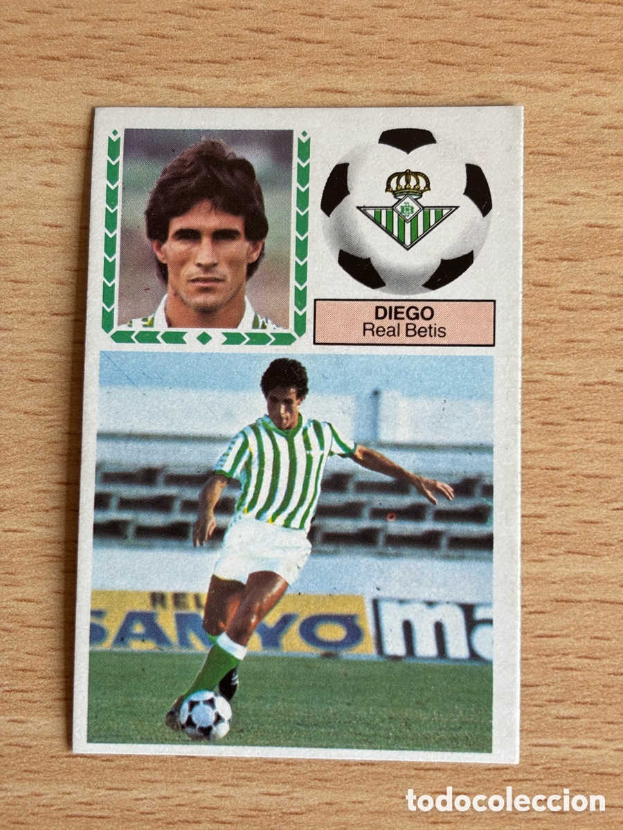 Football Stickers: Diego Real Betis Ediciones Este Liga 83/84 nuevo sin pegar