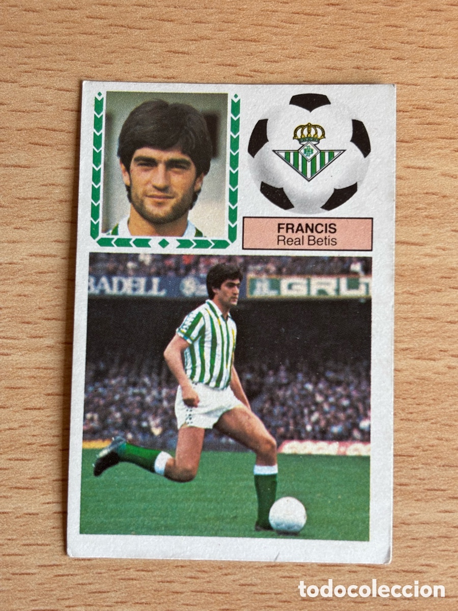 Football Stickers: Francis Real Betis Ediciones Este Liga 83/84 nuevo sin pegar