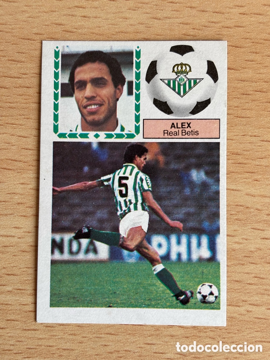 Football Stickers: Alex Real Betis Ediciones Este Liga 83/84 nuevo sin pegar