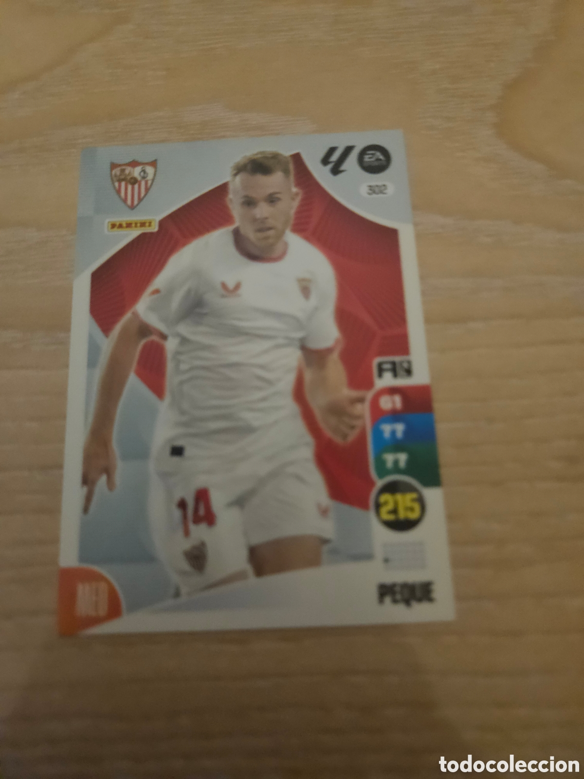 Cromos de f&uacute;tbol: PEQUE SEVILLA N&deg;302 ADRENALYN 24/25