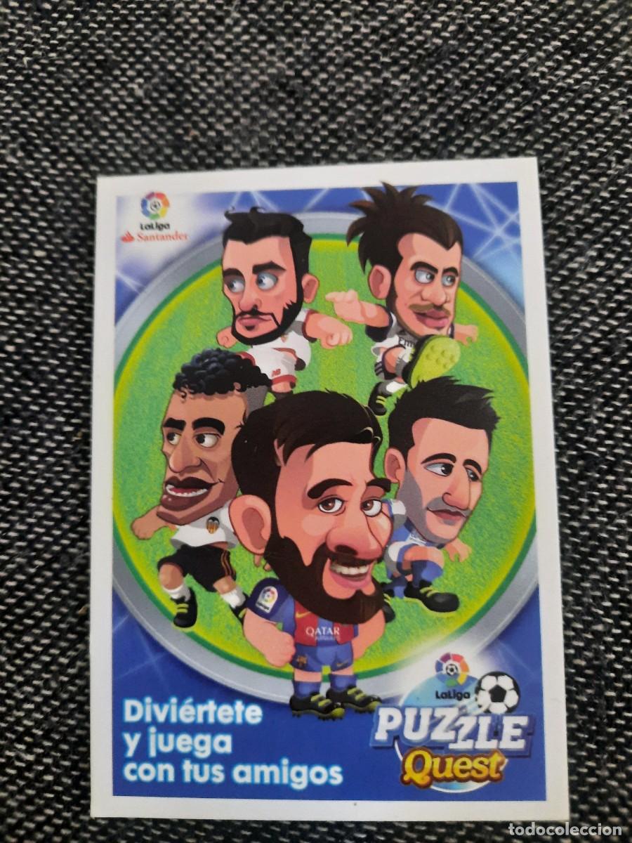 Cromos de f&uacute;tbol: Messi puzzle quest 2016/17 megacracks - Foto 1