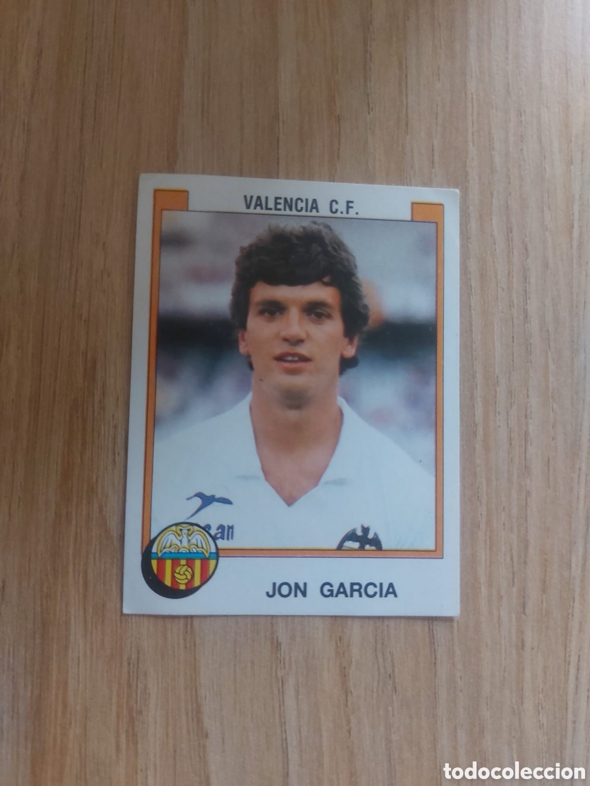 Cartes &agrave; collectionner de Football: 364 JON GARCIA VALENCIA CF PANINI FUTBOL 88 87 88 1987 1988 SIN PEGAR NUNCA PEGADO