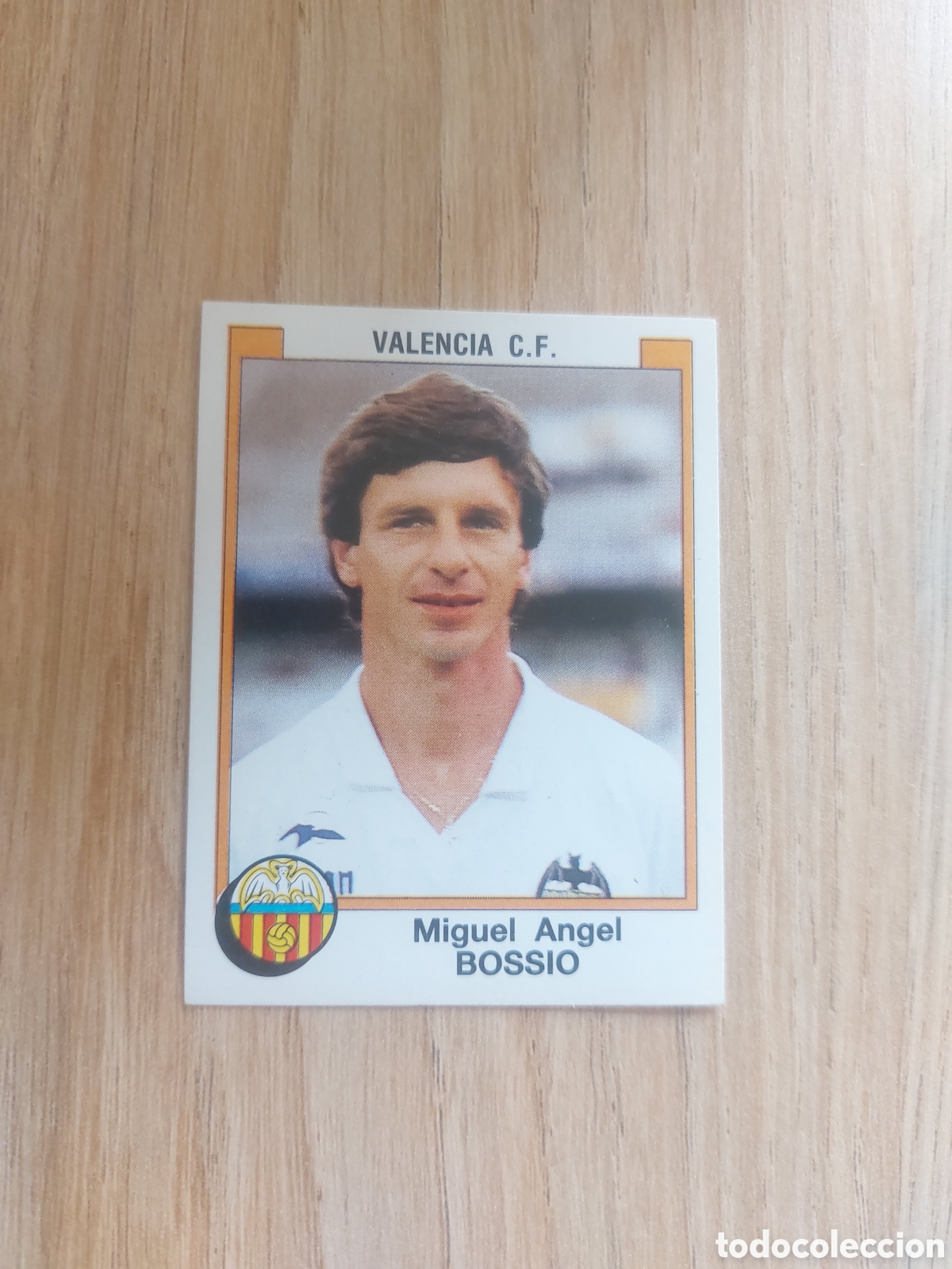 Fu&szlig;ball-Sticker: 356 BOSSIO VALENCIA CF PANINI FUTBOL 88 87 88 1987 1988 SIN PEGAR NUNCA PEGADO