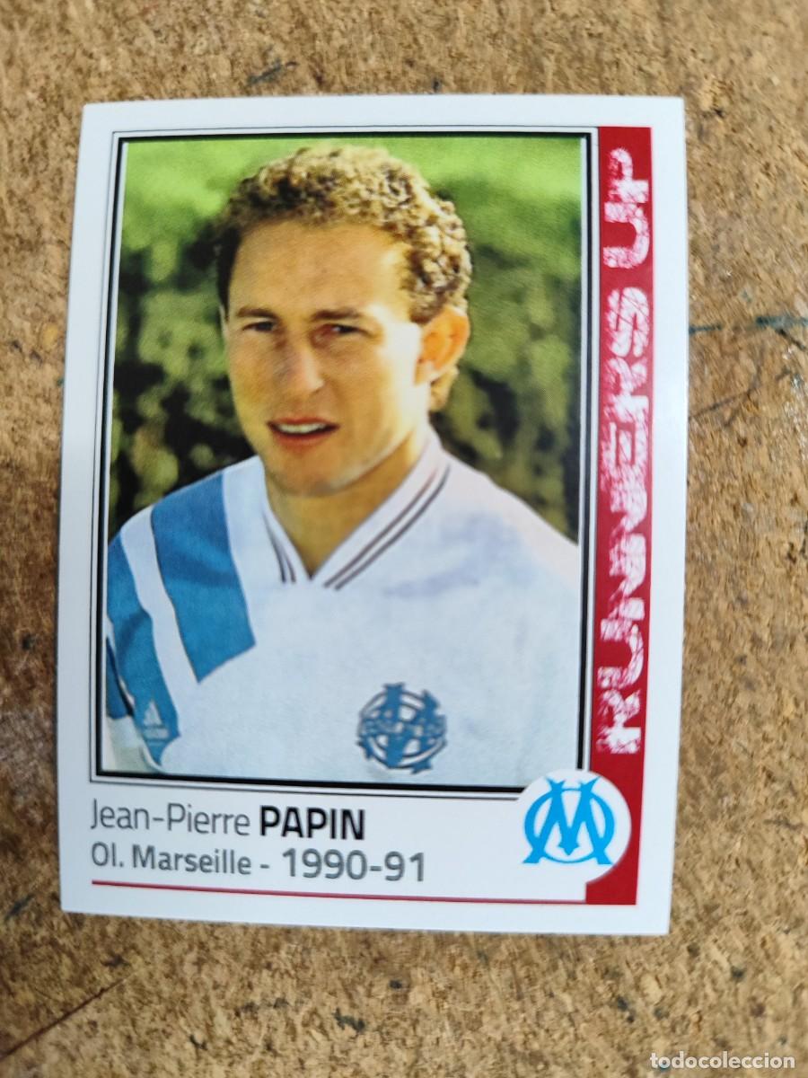 Football Stickers: UEFA CHAMPIONS LEAGUE 1990/91 STICKER PAPIN O.MARSELLA # QUBOTONDO 2025