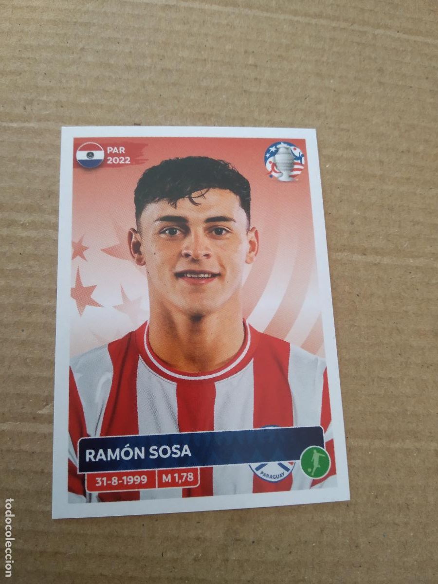 Fu&szlig;ball-Sticker: PAR22 PAR 22 RAMON SOSA PARAGUAY CROMO FUTBOL PANINI COPA AMERICA 2024