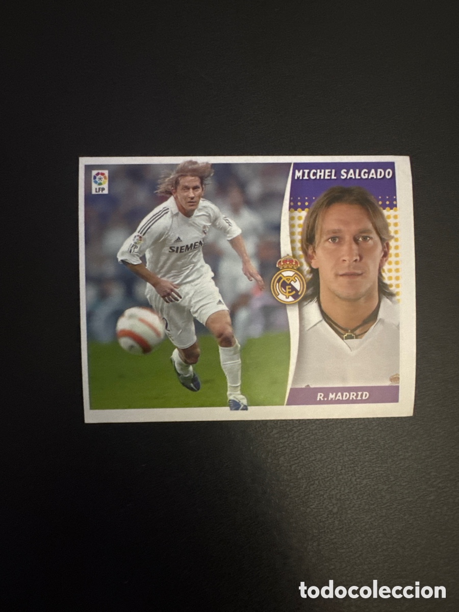 Figurine di Calcio: M&Iacute;CHEL SALGADO REAL MADRID LIGA ESTE 2006 2007