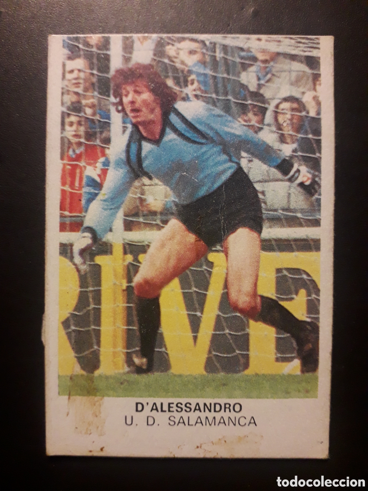 Cromos de F&uacute;tbol: D'ALESSANDRO SALAMANCA ED CANO 1983 1984 83 84 DESPEGADO TRASERA CROP&Aacute;N PEDIDO M&Iacute;NIMO 3&euro;